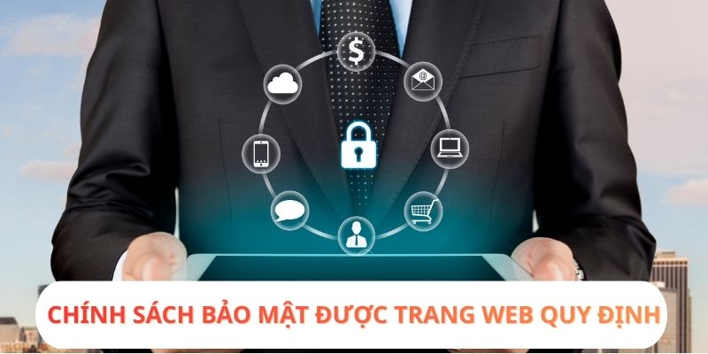 Chính sách bảo mật được trang web quy định
